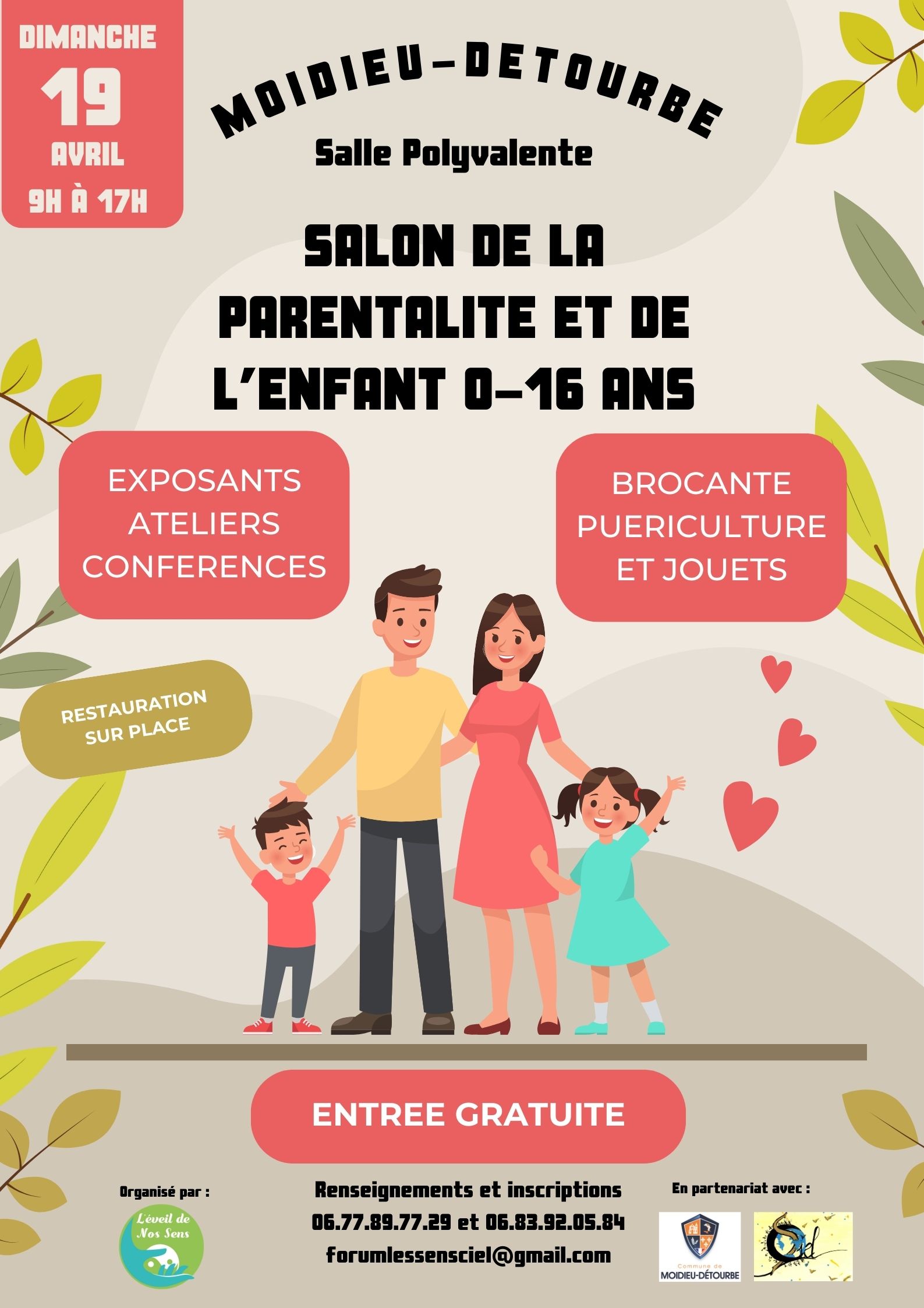Affiche salon parentalilé 2026