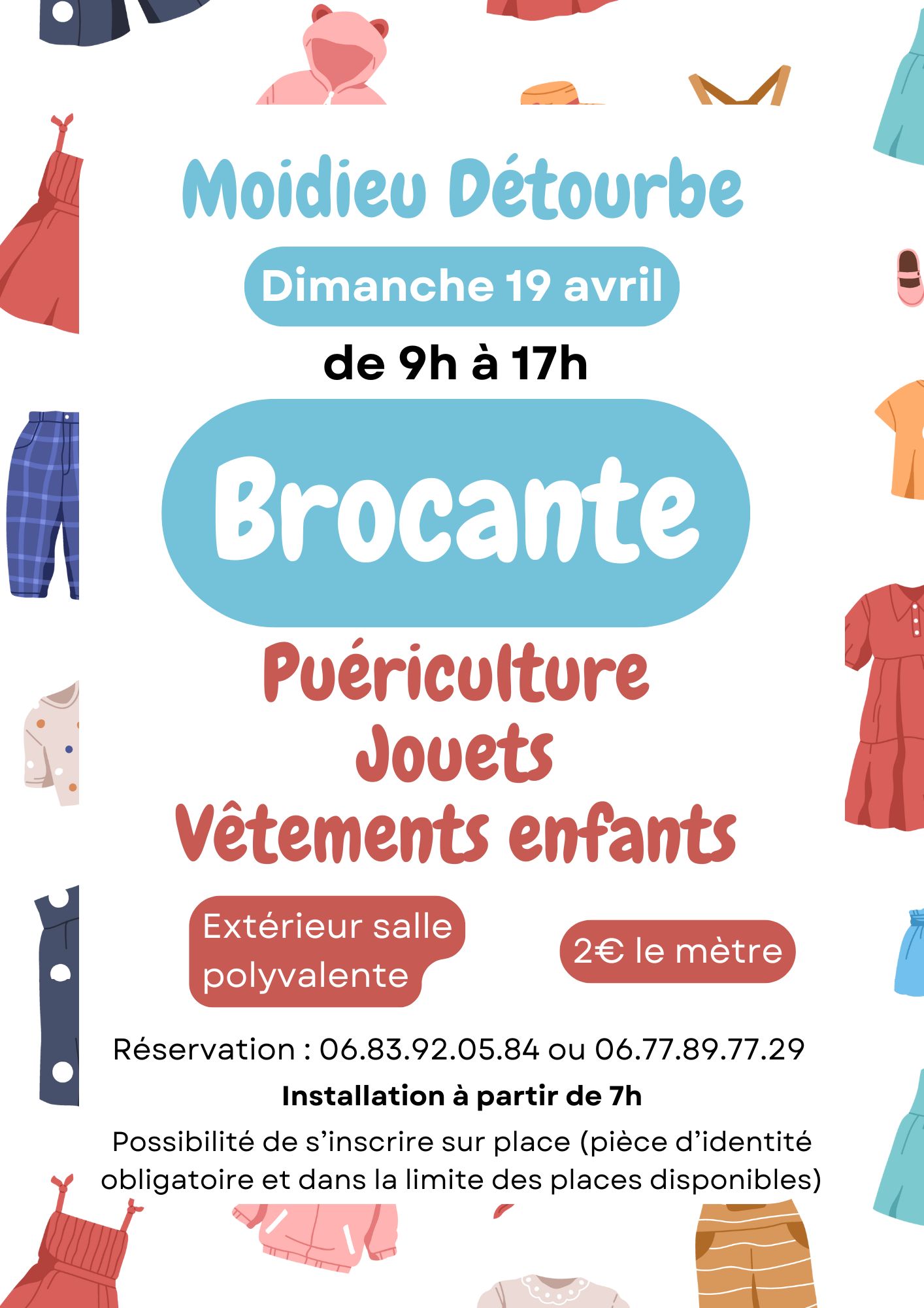 Brocante puericulture 2026